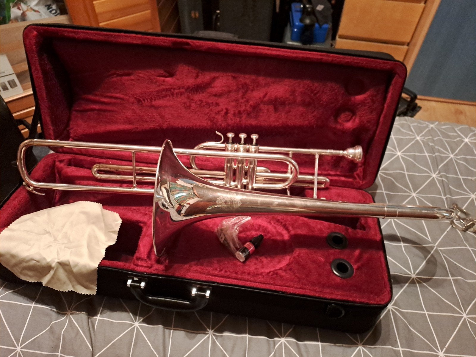 Wessex trombone, Ophalen