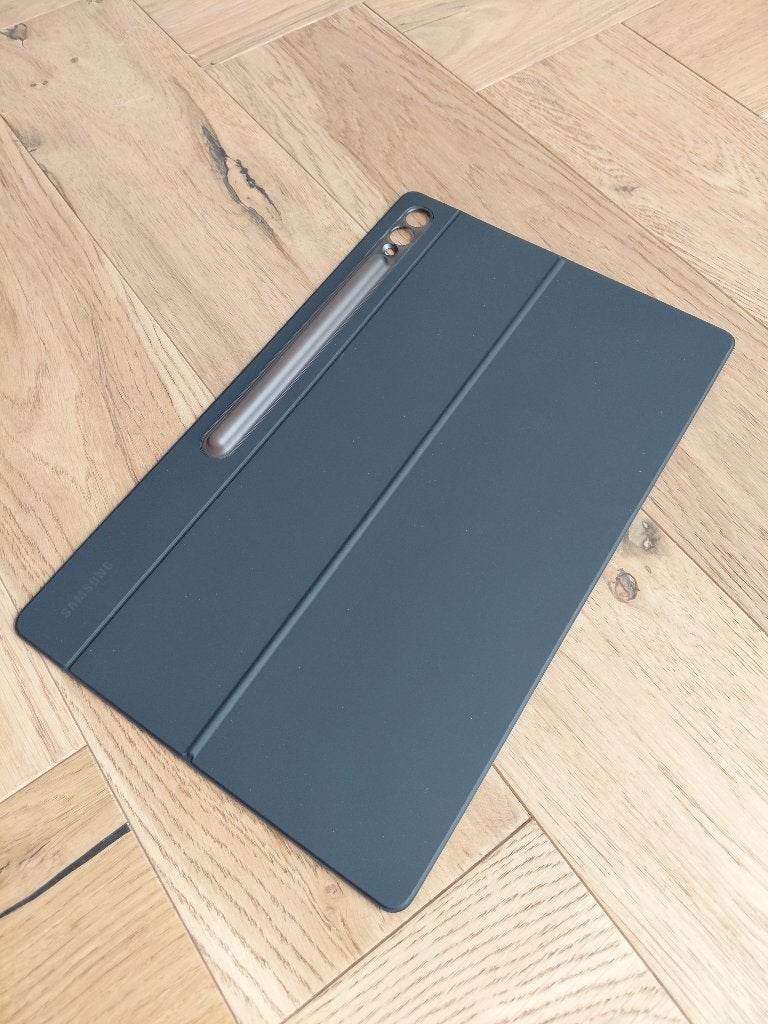 Origineel Samsung Book Cover Keyboard – Tab S9/S10 Ultra, Neuf, Enlèvement ou Envoi, Protection faces avant et arrière, 13 pouces ou plus