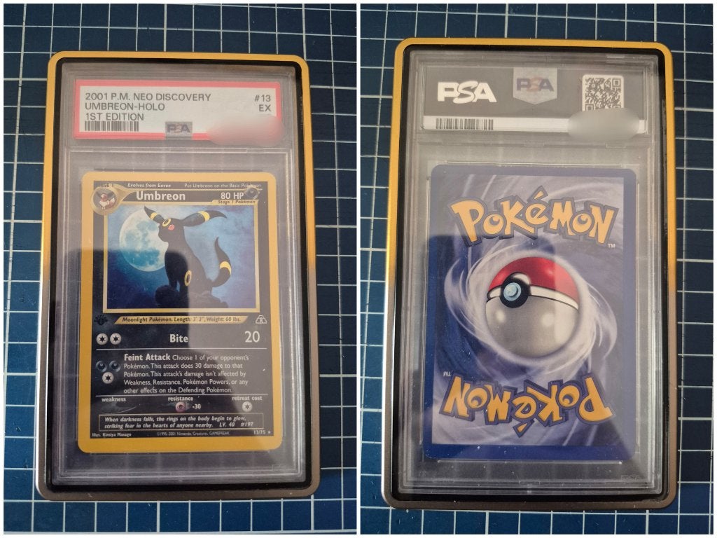 Pokémon Umbreon Holo 1st Edition Neo Discovery PSA 5, Enlèvement ou Envoi, Neuf, Cartes en vrac