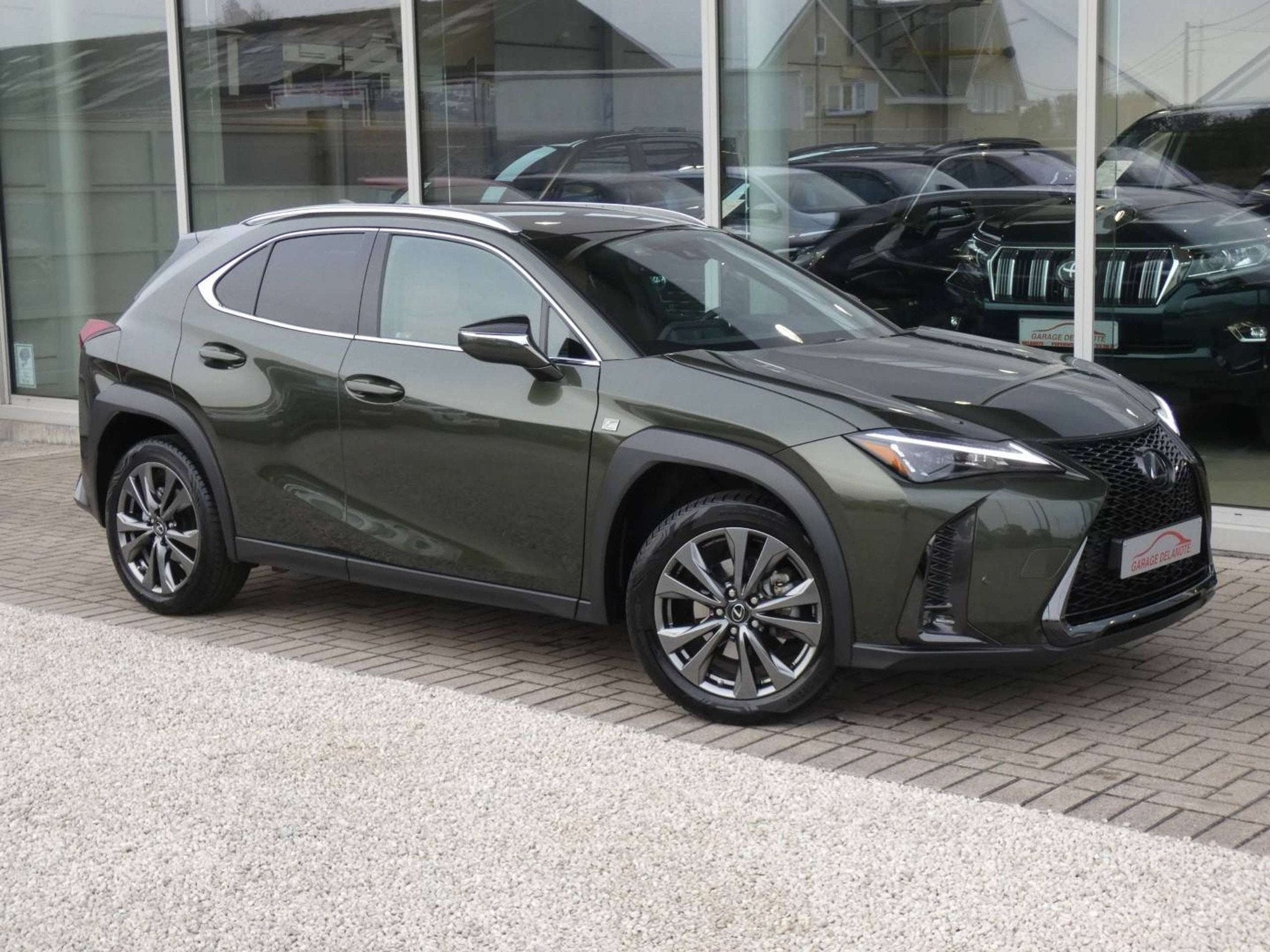 Lexus UX 250H HYBRID F-Sport Design +COGNAC LEDER +Dodehoek, Autos, Lexus, Cuir, Achat, Entreprise, 5 portes