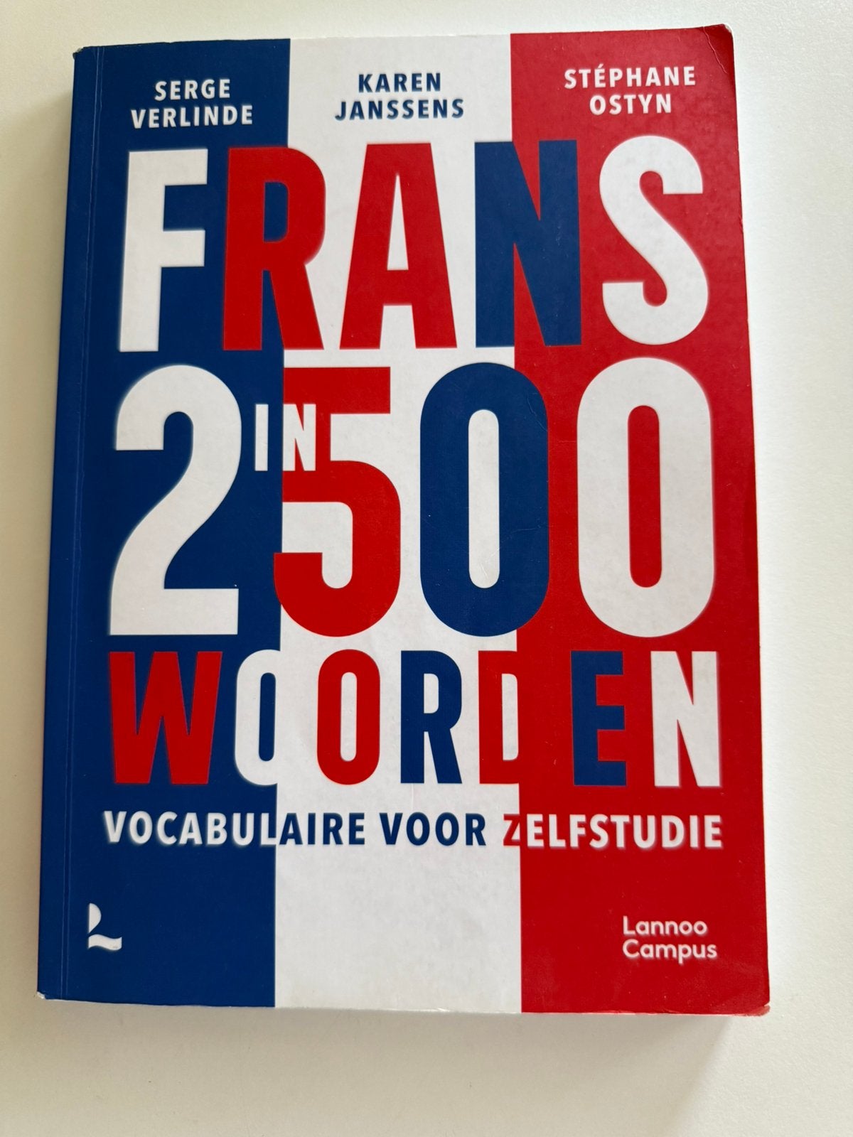 Serge Verlinde - Frans in 2500 woorden, Boeken, Taal | Frans, Ophalen