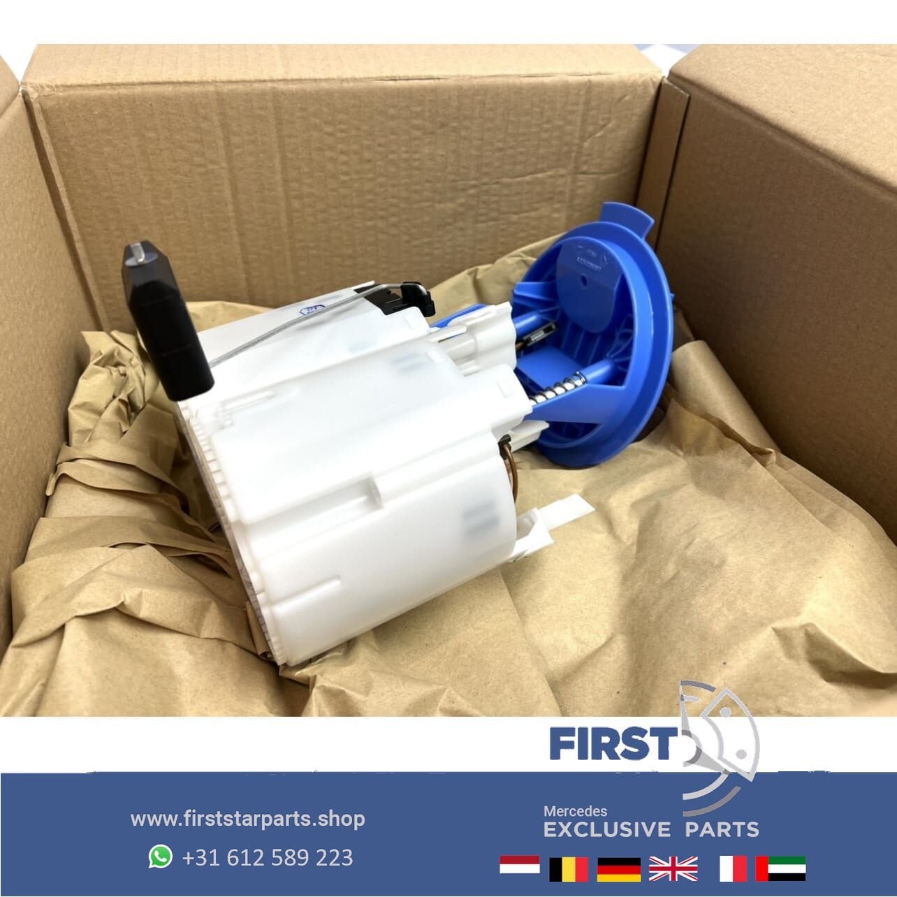 A2044701094 W204 63 AMG BRANDSTOFPOMP C63 E63 ML63 GL63 R63, Gebruikt, -, Ophalen of Verzenden, -