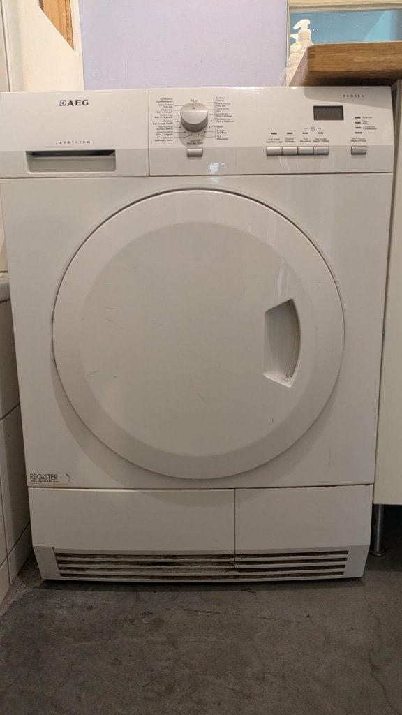 Sèche-linge AEG Lavatherm Protex, Ophalen, Gebruikt, 4 tot 6 kg, Voorlader