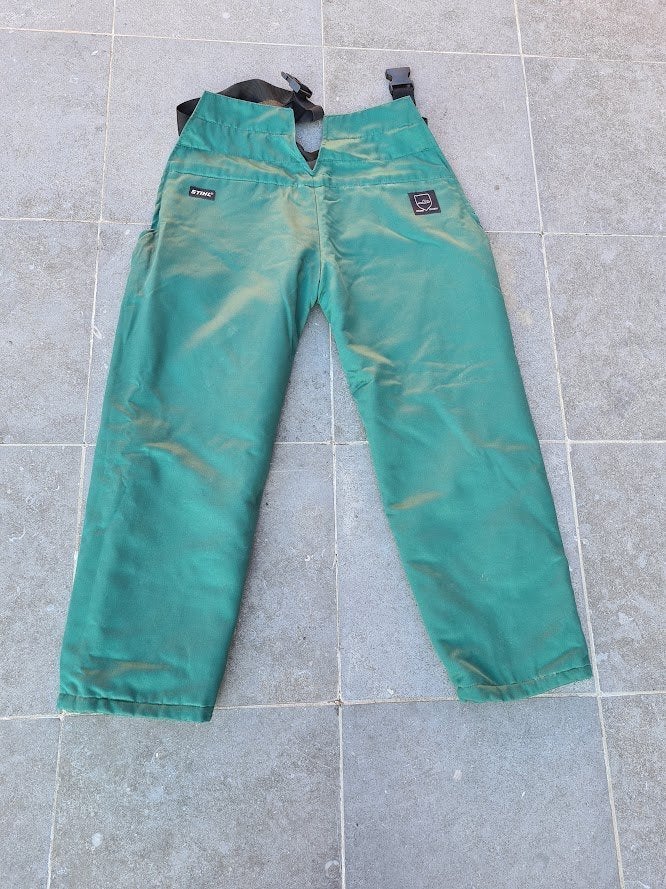 Zaagbroek Stihl maat L/XL, Tuin en Terras, Ophalen of Verzenden, Zo goed als nieuw, Heren, Broek
