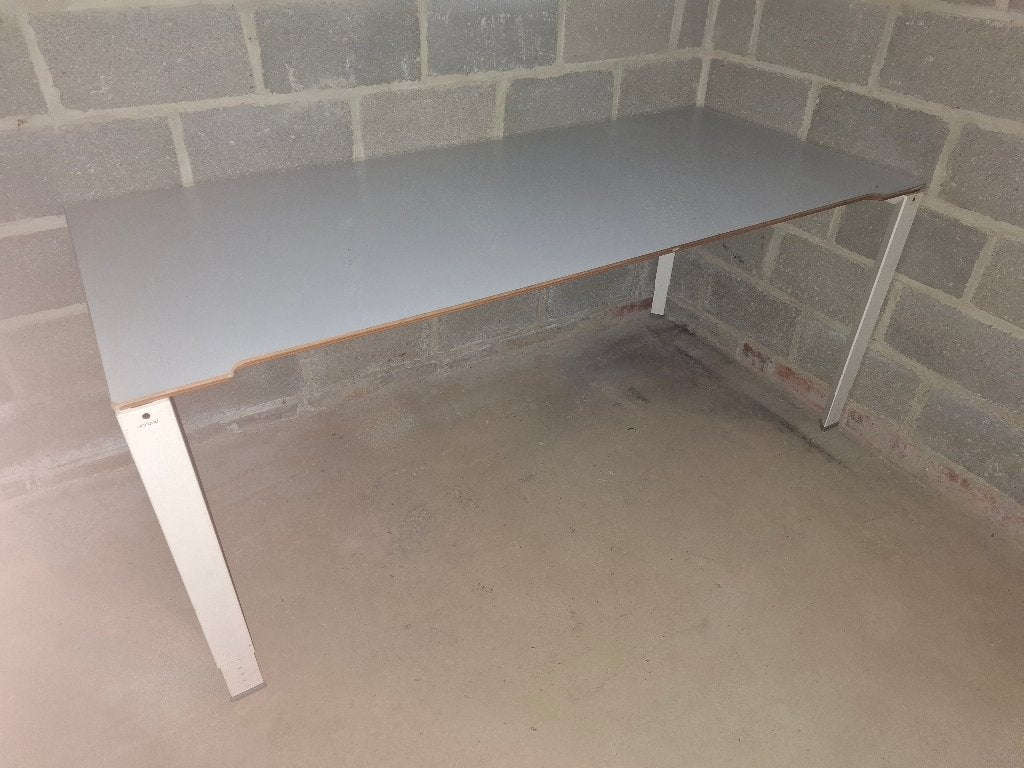 Verstelbare tafel (adjustable table), Huis en Inrichting, Ophalen, Zit-sta bureau, 160 cm, Gebruikt
