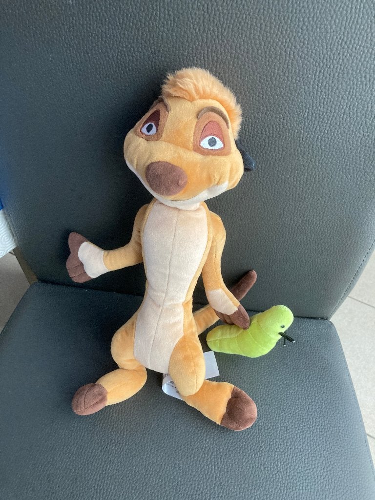 Timon knuffel ( De leeuwenkoning ) Disneyland Parijs, Verzamelen, Ophalen of Verzenden, Leeuwenkoning of Jungle Boek, Knuffel