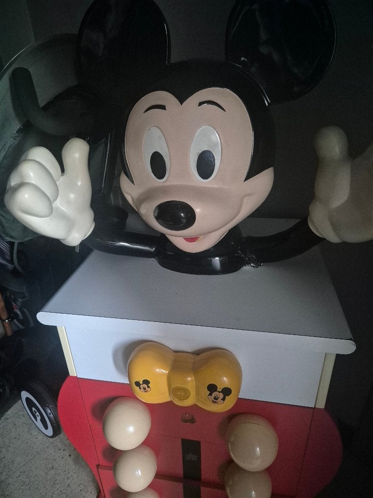 Armoire Mickey Mouse Pierre Collue, Enlèvement