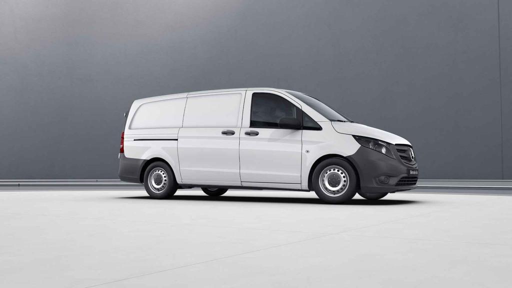 Mercedes-Benz Vito 114 CDI 9G-TRONIC Perfect Tool L2, Auto's, Bestelwagens en Lichte vracht, 4 deurs, Zwart, 4 cilinders, 136 pk