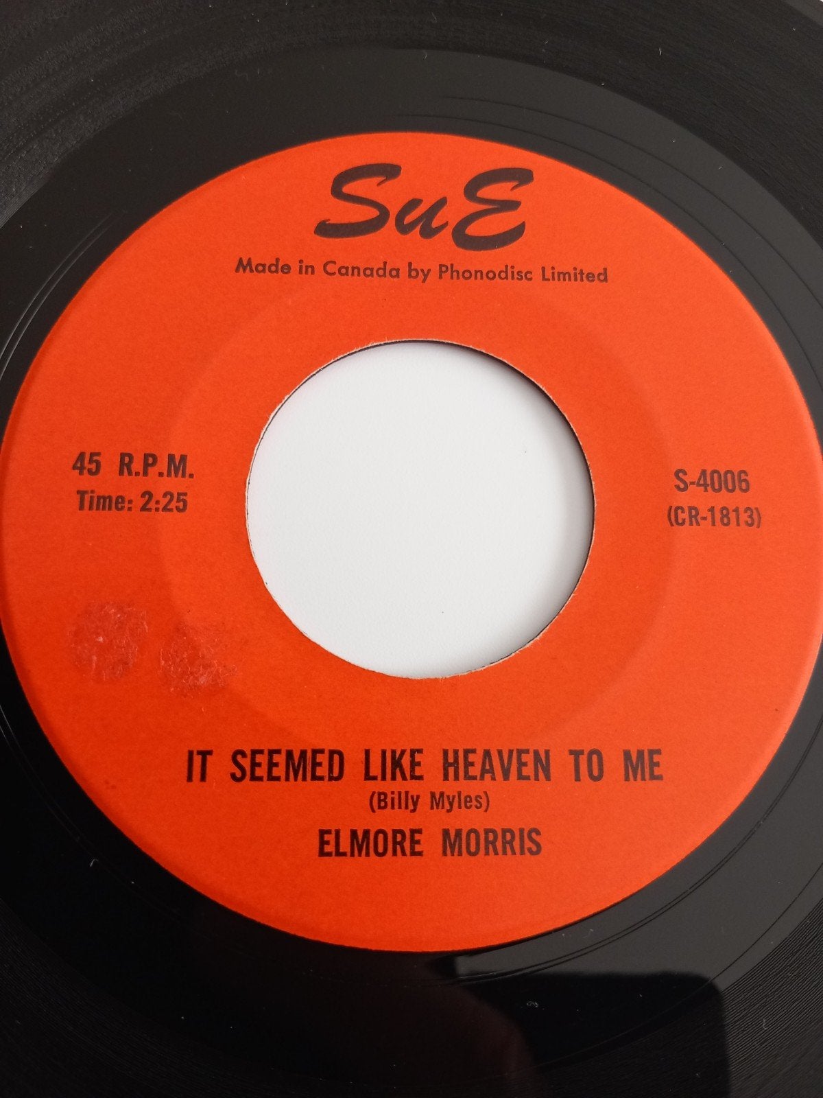 ELMORE MORRIS. IT SEEMED LIKE HEAVEN TO ME. POPCORN USA 45T, Ophalen of Verzenden