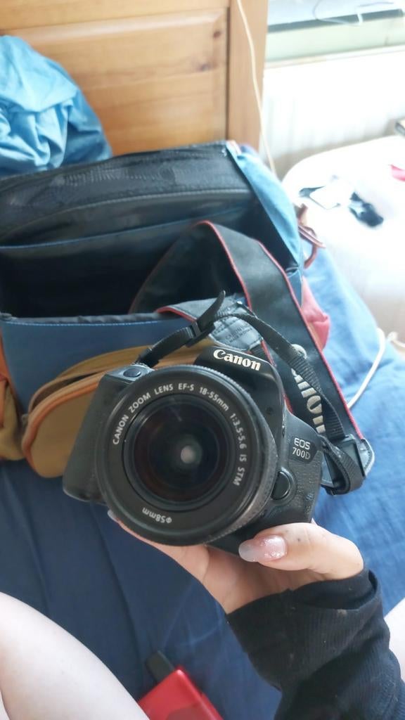 Canon EOS 700D spiegelreflex, Audio, Tv en Foto, Ophalen of Verzenden, Zo goed als nieuw, Spiegelreflex, Canon