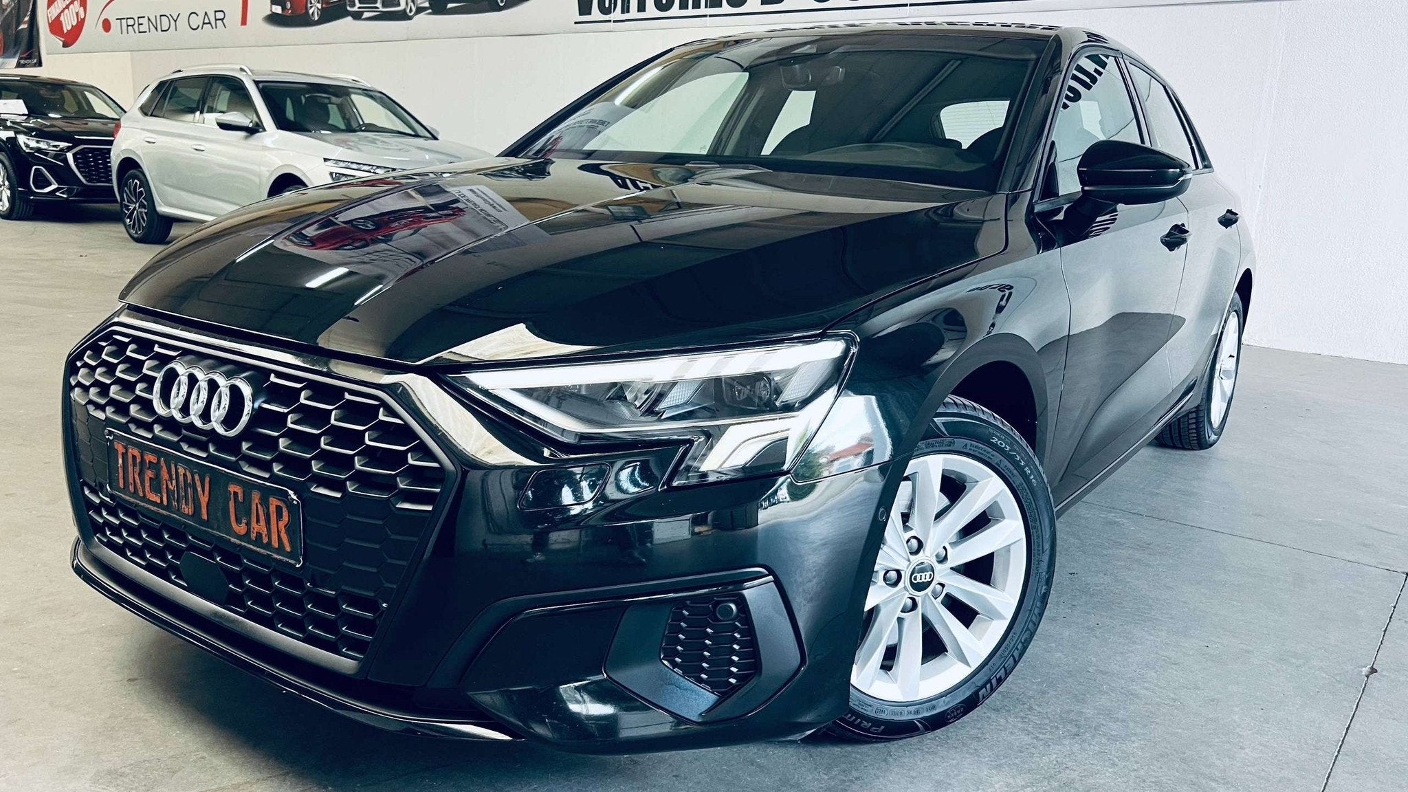 Audi A3 Sportback 30 TFSI Stronic+CARPLAY+LED+CUIR+CAMERA+CA, Achat, Euro 6, Entreprise, Noir