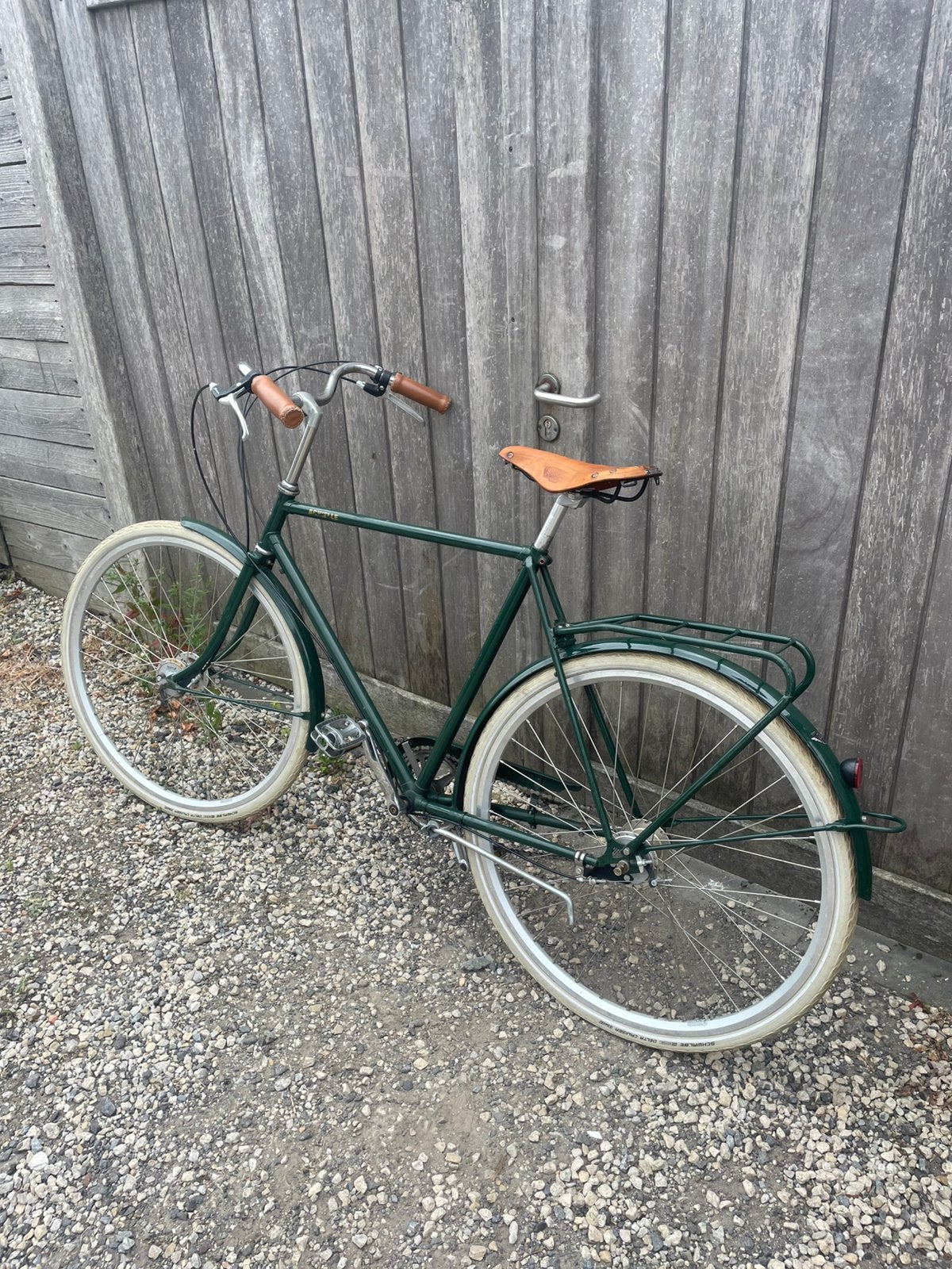 Groene Achielle fiets, Ophalen