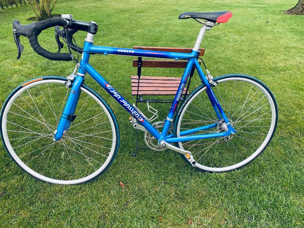Vélo vintage Jan Janssens, Gebruikt, 10 tot 15 versnellingen, 49 tot 53 cm, Ophalen