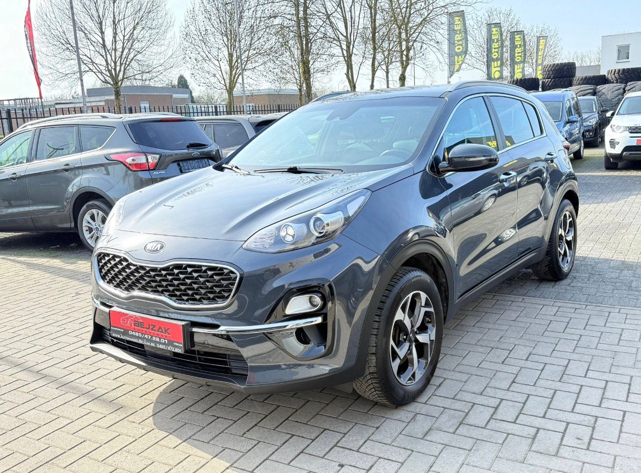 Kia Sportage Fusion 1.6CRDi 12/2020 1j garantie 92.000km, Autos, Kia, Achat, Euro 6, Entreprise, Boîte manuelle