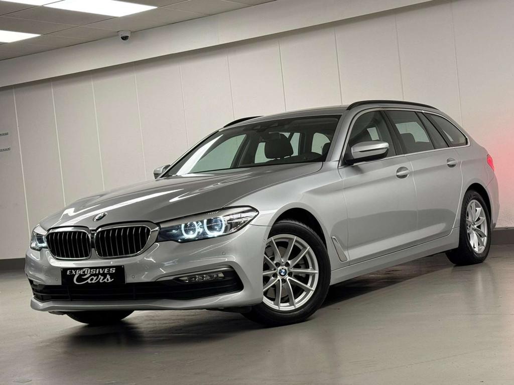 BMW 5 Serie 520 DA TOURING 163CV LUXURY CAMERA GPS XENON CUI, Auto's, BMW, Automaat, 4 cilinders, Bedrijf, 5 deurs