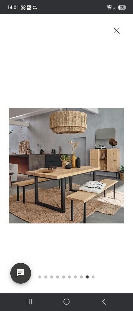 Massief houten hoog dressoir, Huis en Inrichting, Ophalen, 100 tot 150 cm, Bois / métal, 100 tot 150 cm