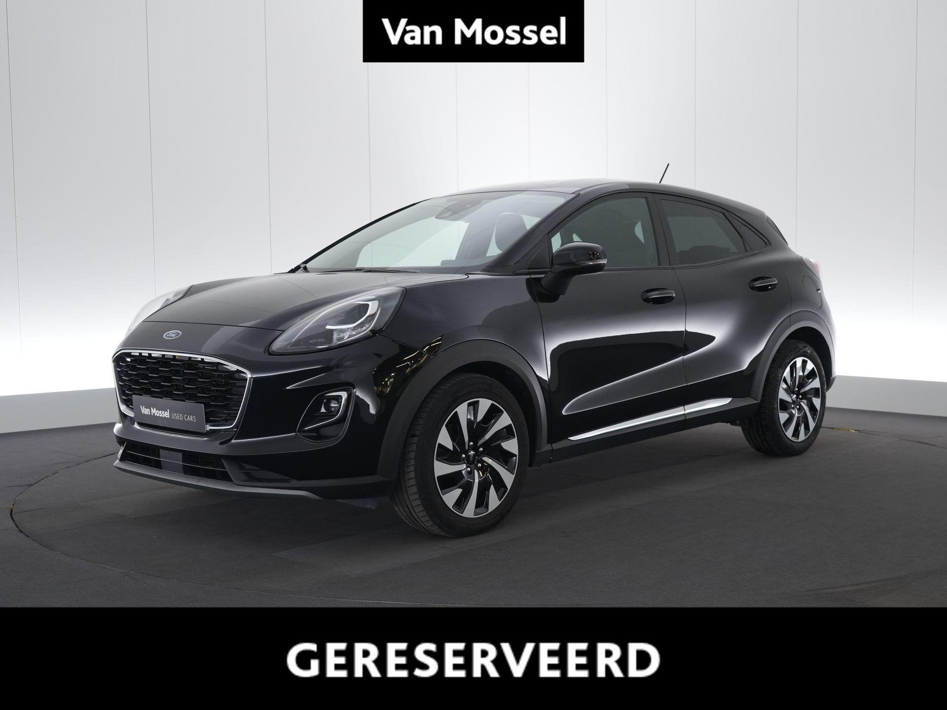 Ford Puma 1.0i Ecoboost mHEV 92kW Titanium, Auto's, Voorwielaandrijving, Stof, https://public.car-pass.be/vhr/2a094103-5791-4259-b308-15ed2c4fc9a3