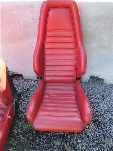 Porsche 911-930 turbo leren KONIG stoelen, Auto-onderdelen, Ophalen, Gebruikt, Porsche