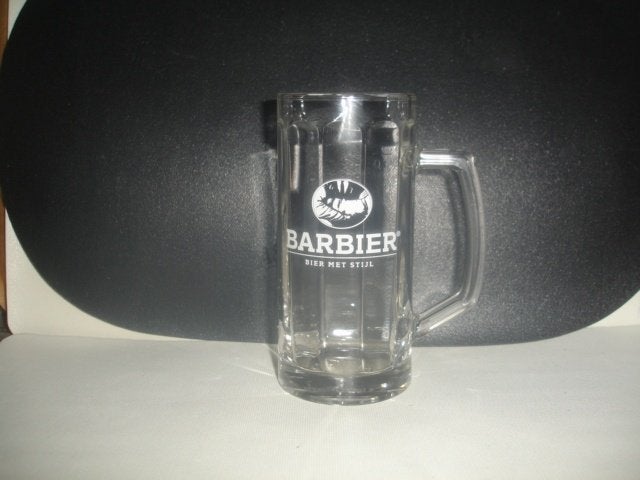 Bierpot Barbier, 0,3l, in glas, brij. Barbier, Enlèvement ou Envoi, Comme neuf, Chope(s), Autres marques