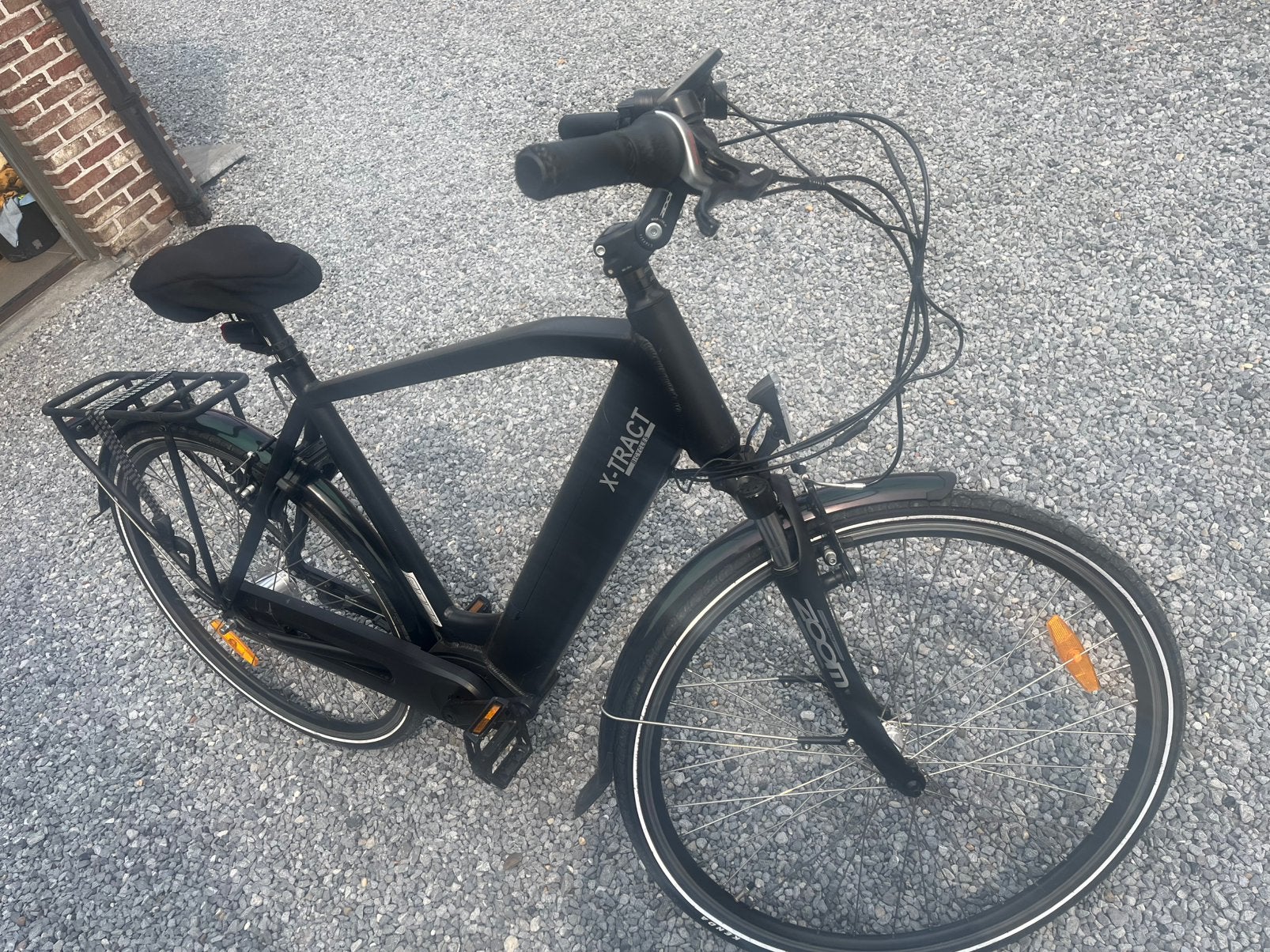 X-tract electrische fiets, Fietsen en Brommers, Fietsen | Heren | Herenfietsen, Ophalen, Zo goed als nieuw