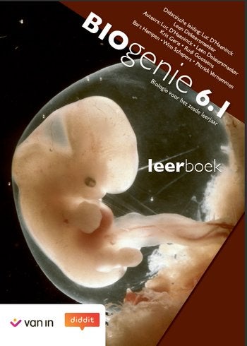 Leerboek Biogenie 6.1 – Biologie - Van In (incl. Online), Boeken, ASO, Biologie, Ophalen of Verzenden, Zo goed als nieuw