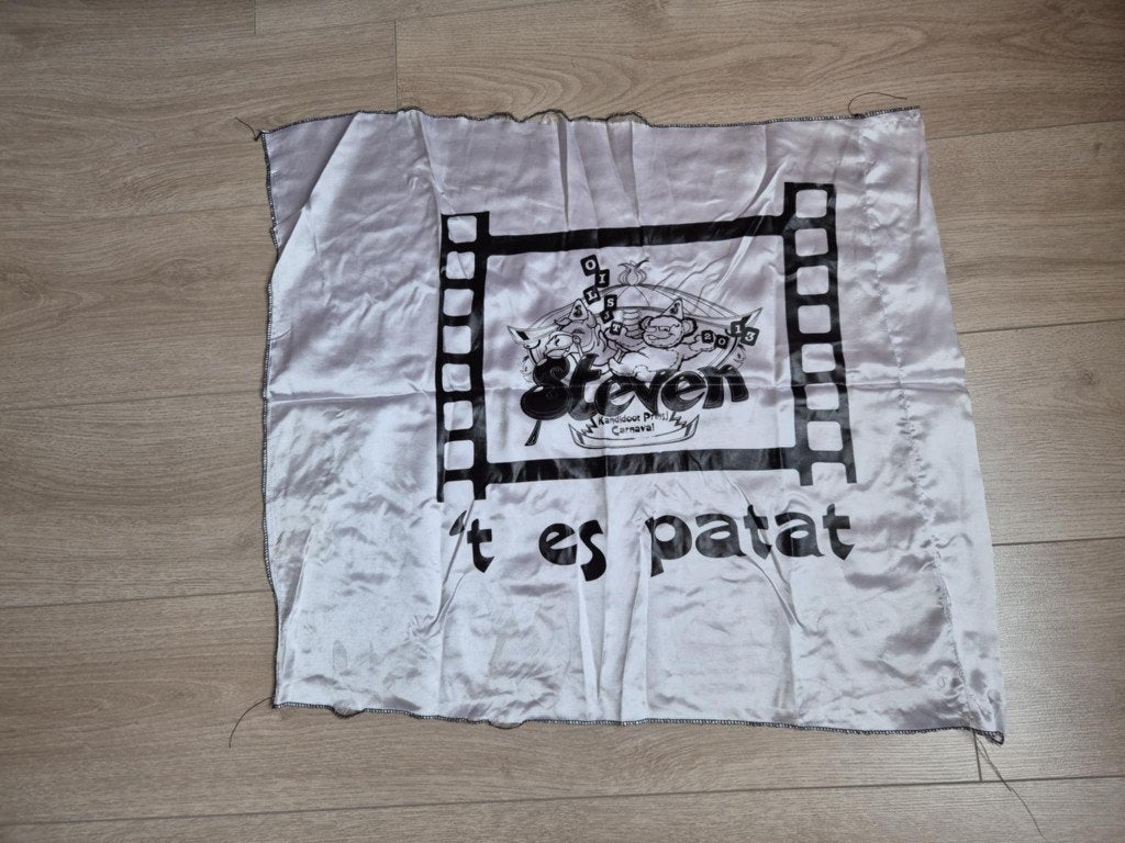 Carnaval Aalst vlag kandidaat prins Steven 2013, Diversen, Ophalen of Verzenden