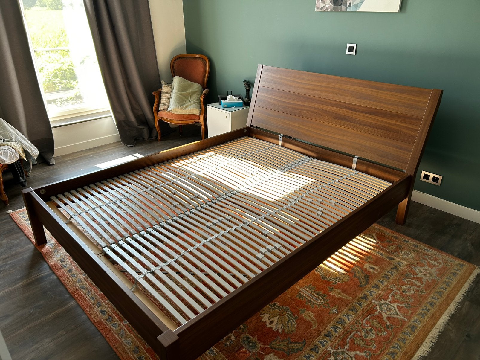 Bed ikea, Enlèvement, Comme neuf, 200 cm, 160 cm