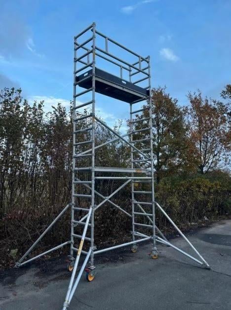 Alu Instant Span rolsteiger 75cm x 190cm x 6,00m werkhoogte, Ophalen, Zo goed als nieuw