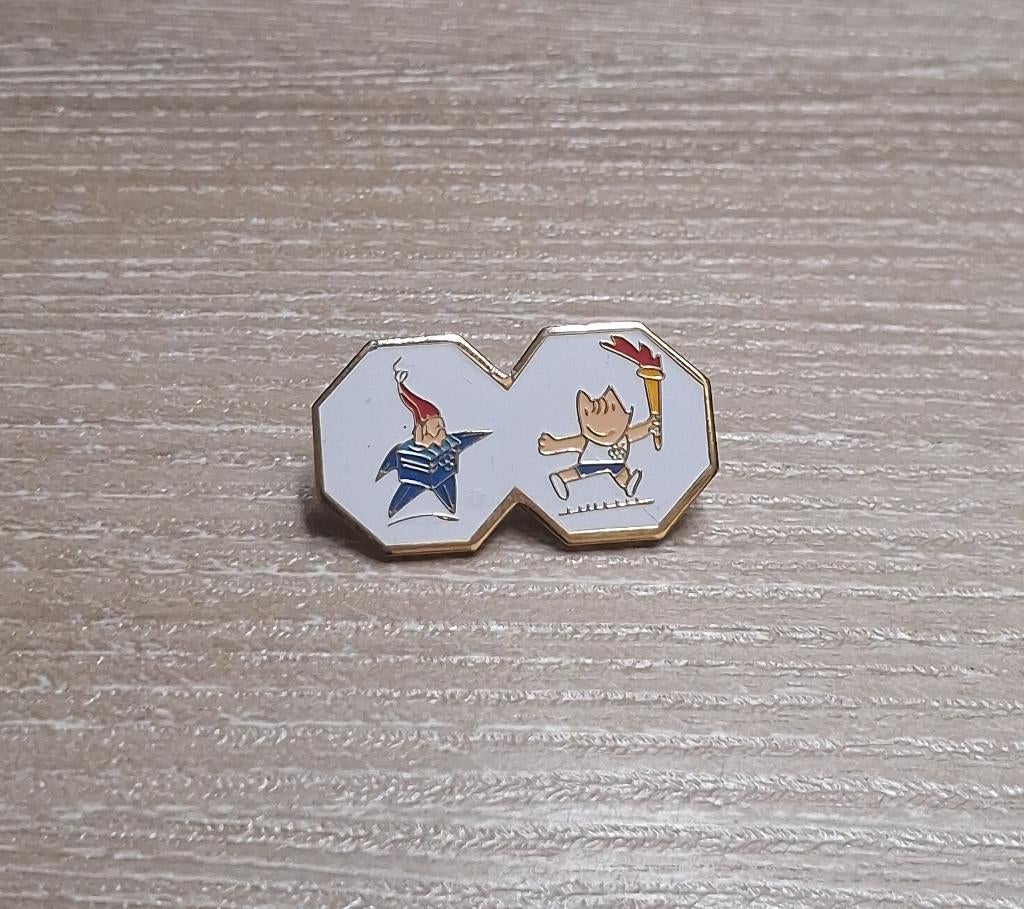 PIN - COBI - OLYMPISCHE SPELEN - JEUX OLYMPIQUES, Verzenden, Gebruikt, Sport, Speldje of Pin