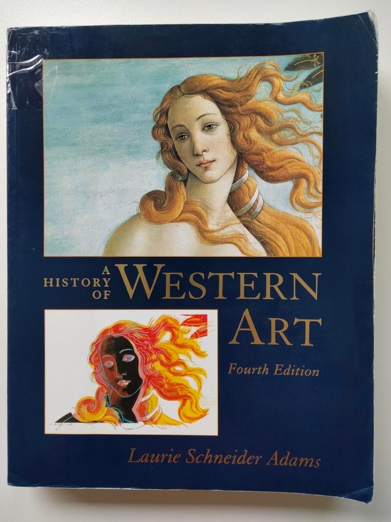 A History of Western Art - Laurie Schneider Adams, Boeken, Studieboeken en Cursussen, Gelezen, Hoger Onderwijs, Ophalen of Verzenden