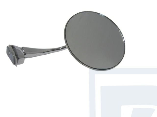 Volvo Spiegel klemspiegel chroom rond 9.5cm diam links en re, Auto-onderdelen, Ophalen of Verzenden, Nieuw, Volvo