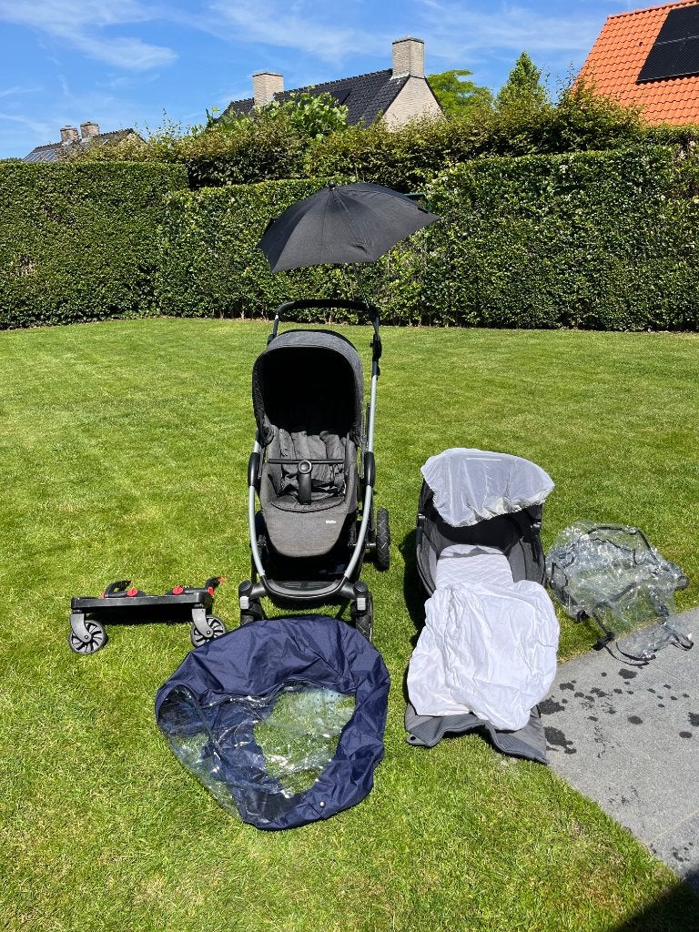 Maxi Cosi Stella met draagmand en toebehoren, Ophalen, Gebruikt, Combiwagen, Met reiswieg