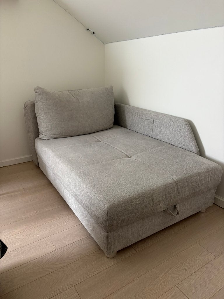 zetelbed, Ophalen, 90 cm, Eenpersoons, 210 cm