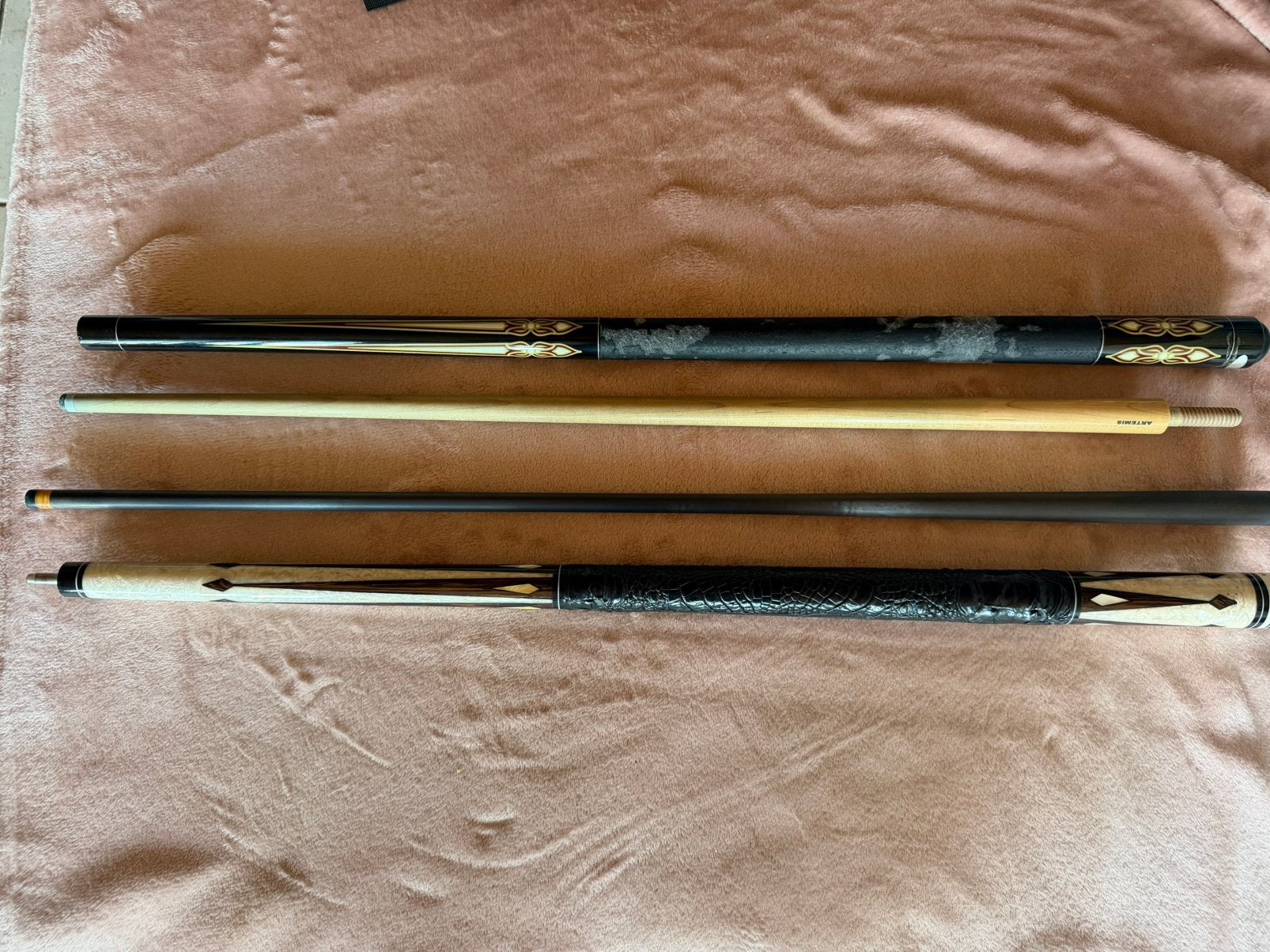 2 biljart keu’s - apart of samen te koop, Sport en Fitness, Ophalen, Nieuw, Overige typen