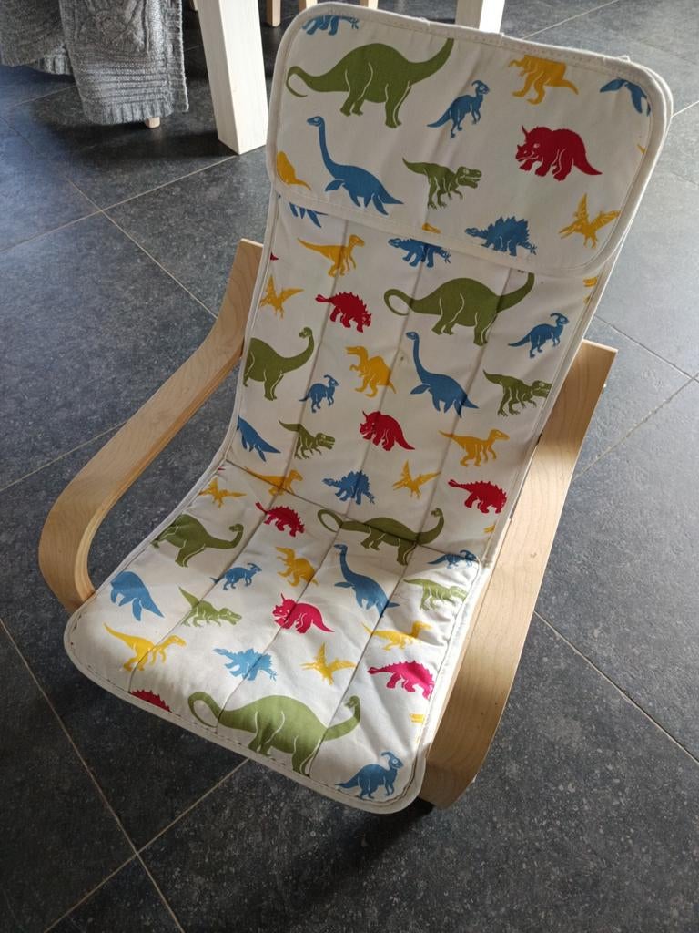 Ikea Paong kinderzetel, Kinderen en Baby's, Kinderkamer | Tafels en Stoelen, Ophalen, Zo goed als nieuw, Stoel(en)