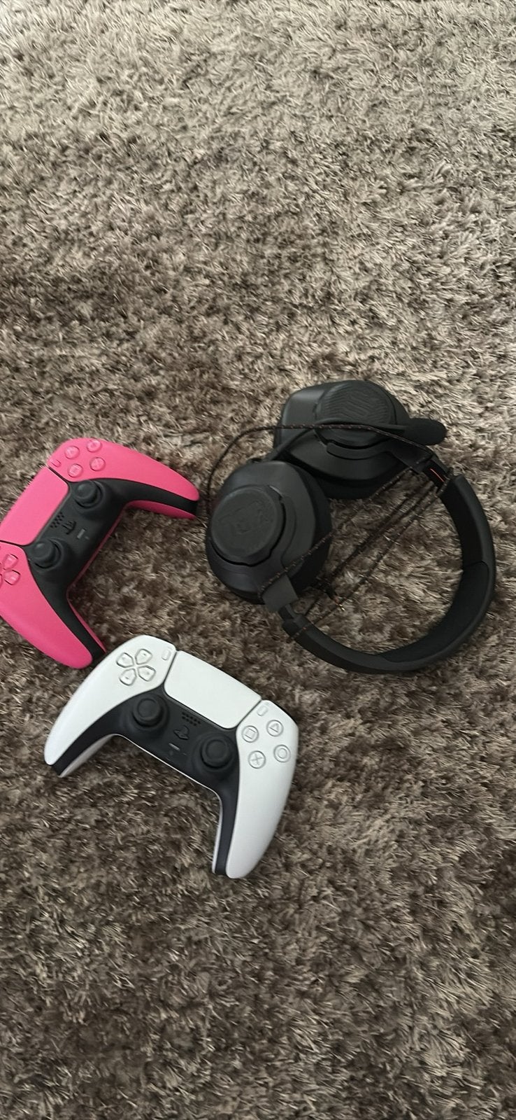 Ps5 twee controllers + headset, Ophalen, Gebruikt, Playstation 5
