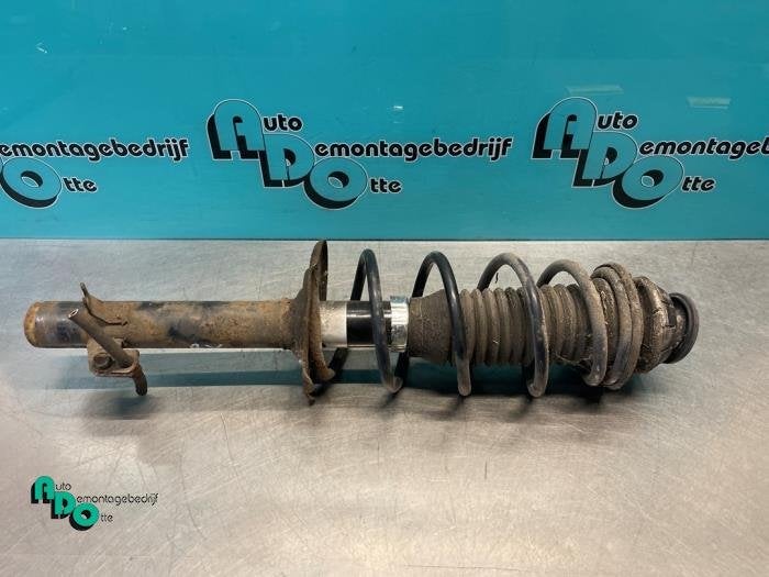 Schokdemperpoot rechts-voor van een Citroen C1 (C1 05-), Gebruikt, -, Ophalen of Verzenden, -