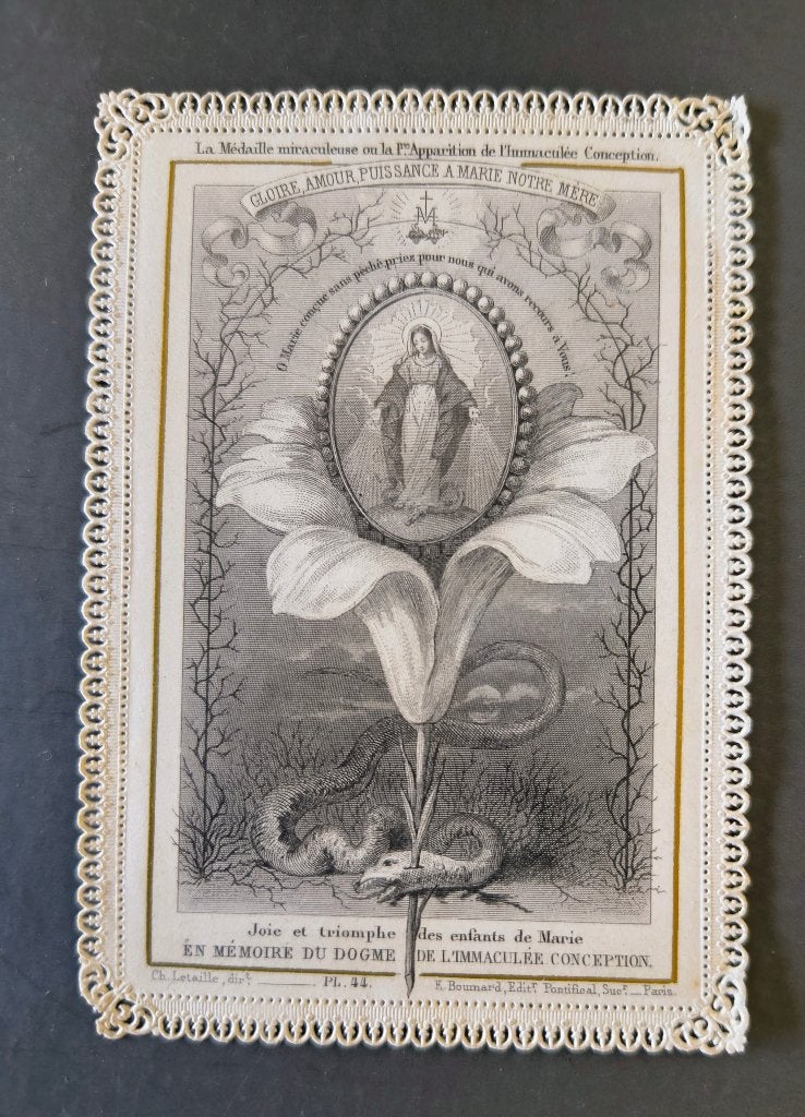 Canivet bidprentje, Collections, Enlèvement ou Envoi, Utilisé, Carte ou Gravure, Christianisme | Catholique