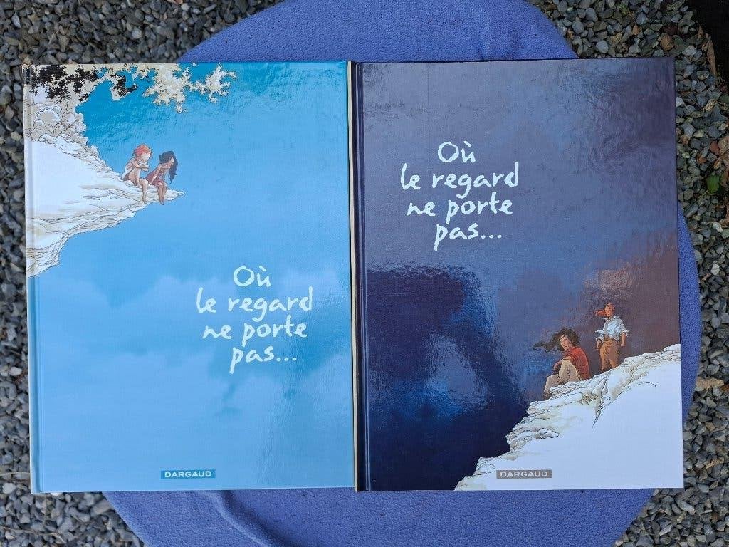 OU LE REGARD NE PORTE PAS..TOMES 1 ET 2 SERIE COMPLETE EO, Livres, BD, Série complète ou Série, Enlèvement ou Envoi, Comme neuf