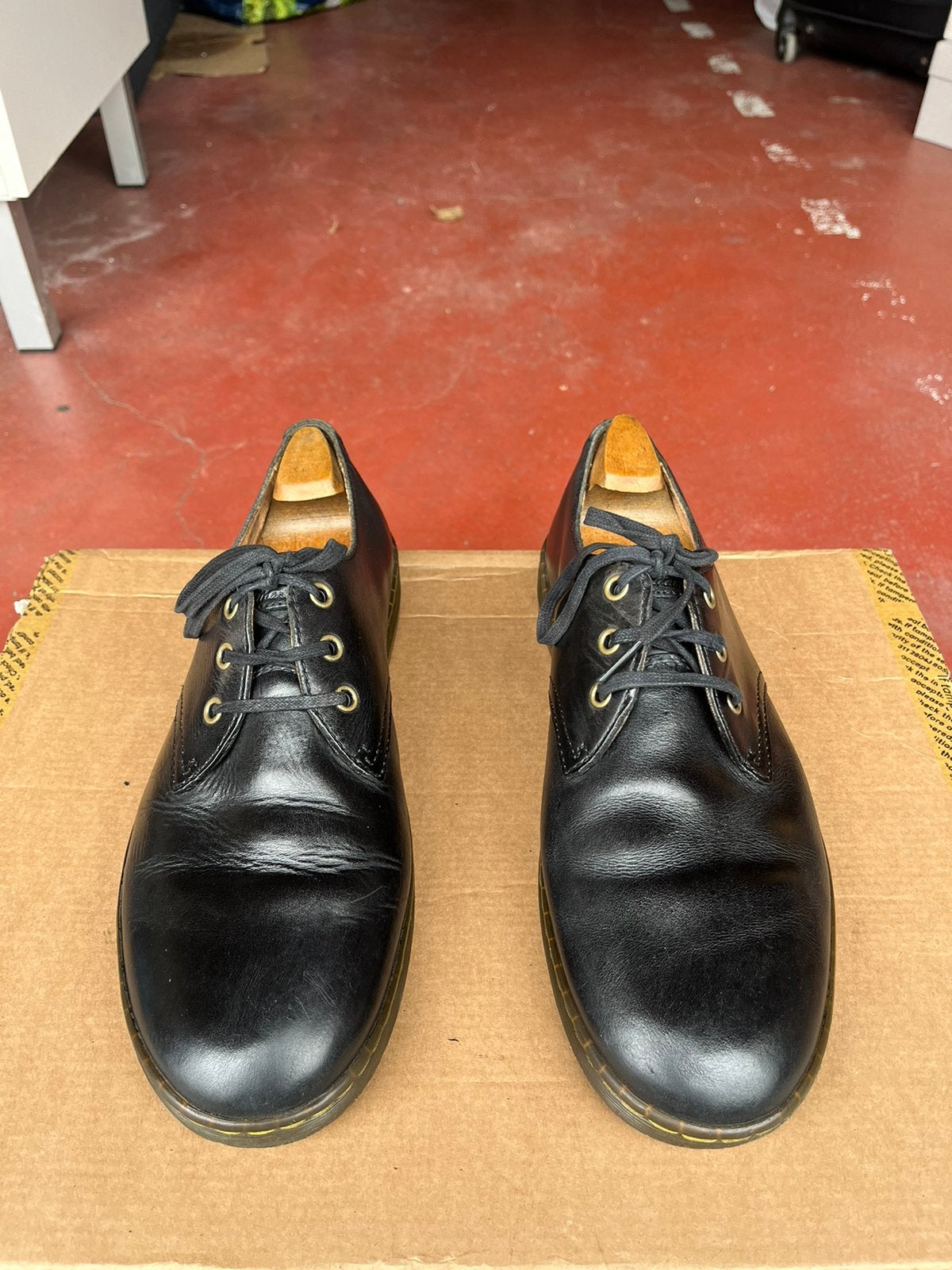 Derby Dr Martens, Enlèvement ou Envoi, Porté, Noir