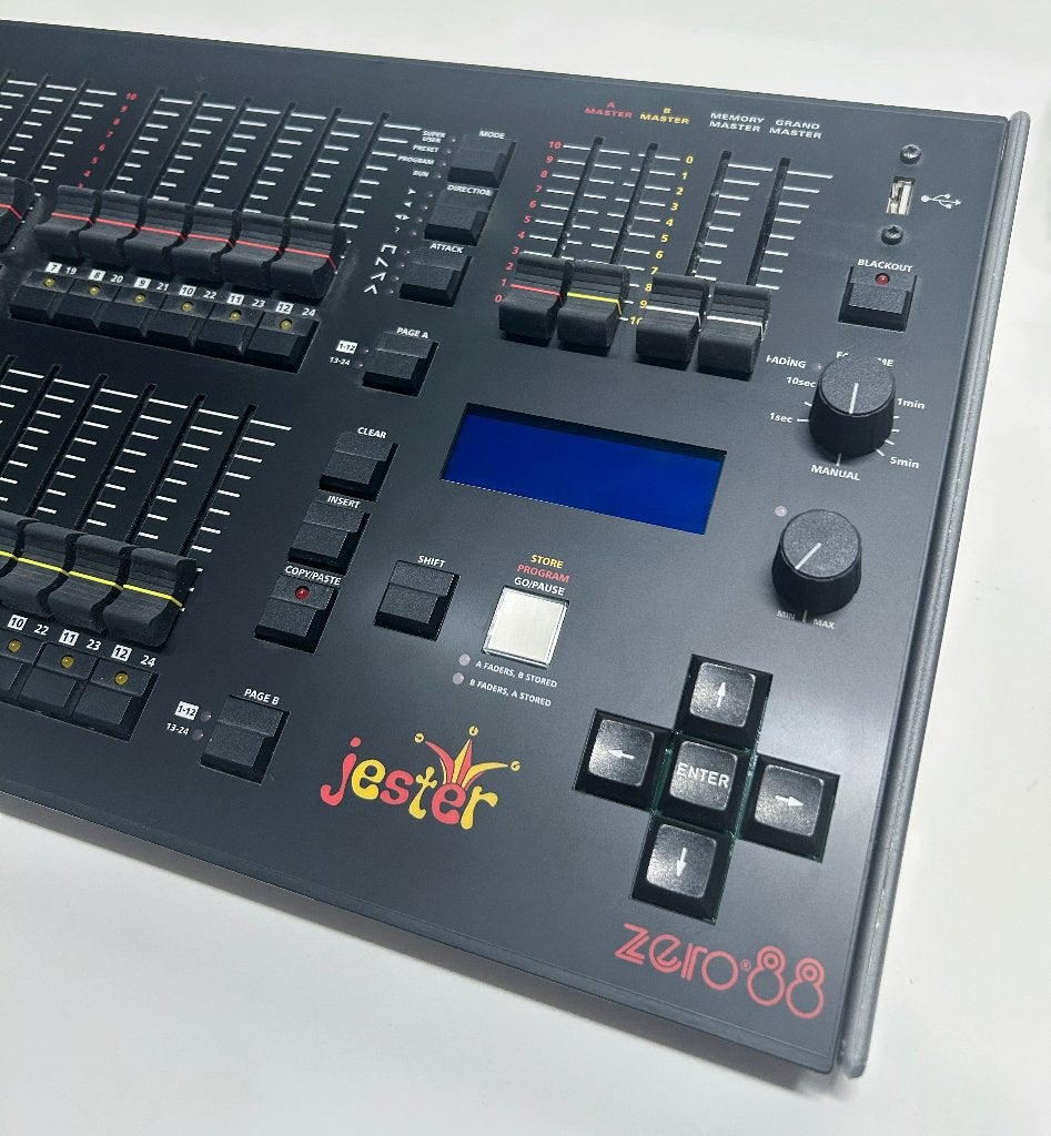 Zero 88 Jester 12/24 Lichtstuurtafel / DMX Controller, Enlèvement, Comme neuf, Lumières