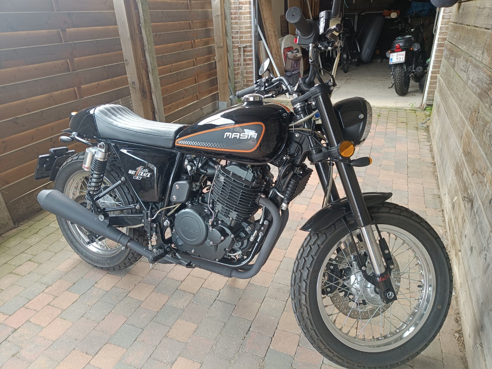 Mash Dirt Track 650 (2020) – Slechts 1020 km! Zgan., Motoren, Occasion, Motorrijbewijs A, Particulier, ABS