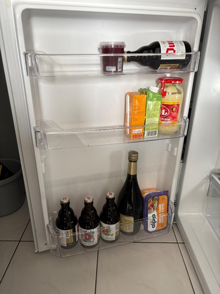 Tafelfrigo Label D, Huis en Inrichting, Ophalen, Gebruikt, 100 tot 150 cm, 50 tot 100 cm