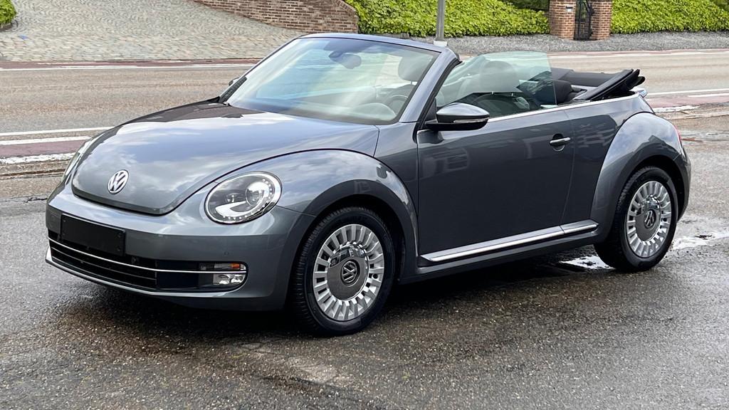 Volkswagen Beetle CABRIO Beetle Cabriolet 1.2 TSI AUTOMAAT B, Autos, 1197 cm³, Argent ou Gris, Achat, 105 ch
