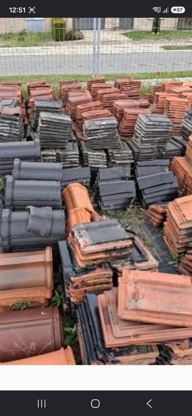 meerdere soorten dakpannen, Doe-het-zelf en Bouw, Ophalen, Gebruikt, 15 m² of meer, Dakpannen