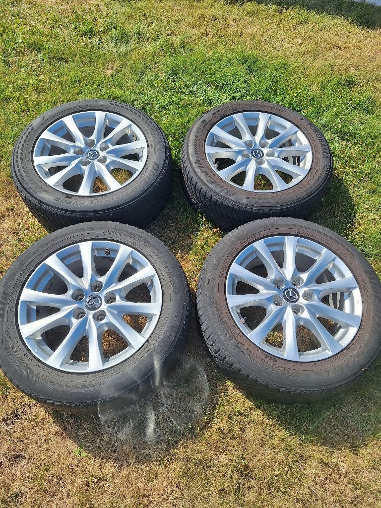 17 inch velgen mazda, Autos : Pièces & Accessoires, Pneus & Jantes, Pneus hiver, Véhicule de tourisme, 17 pouces, Enlèvement