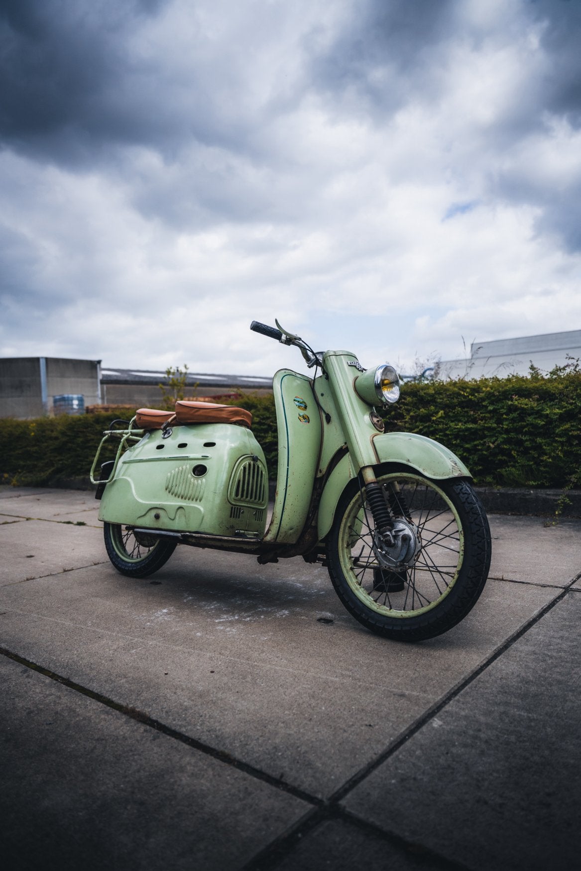 Manurhin scooter 1958, Fietsen en Brommers, Brommers | Crossbrommers, Gebruikt, Ophalen