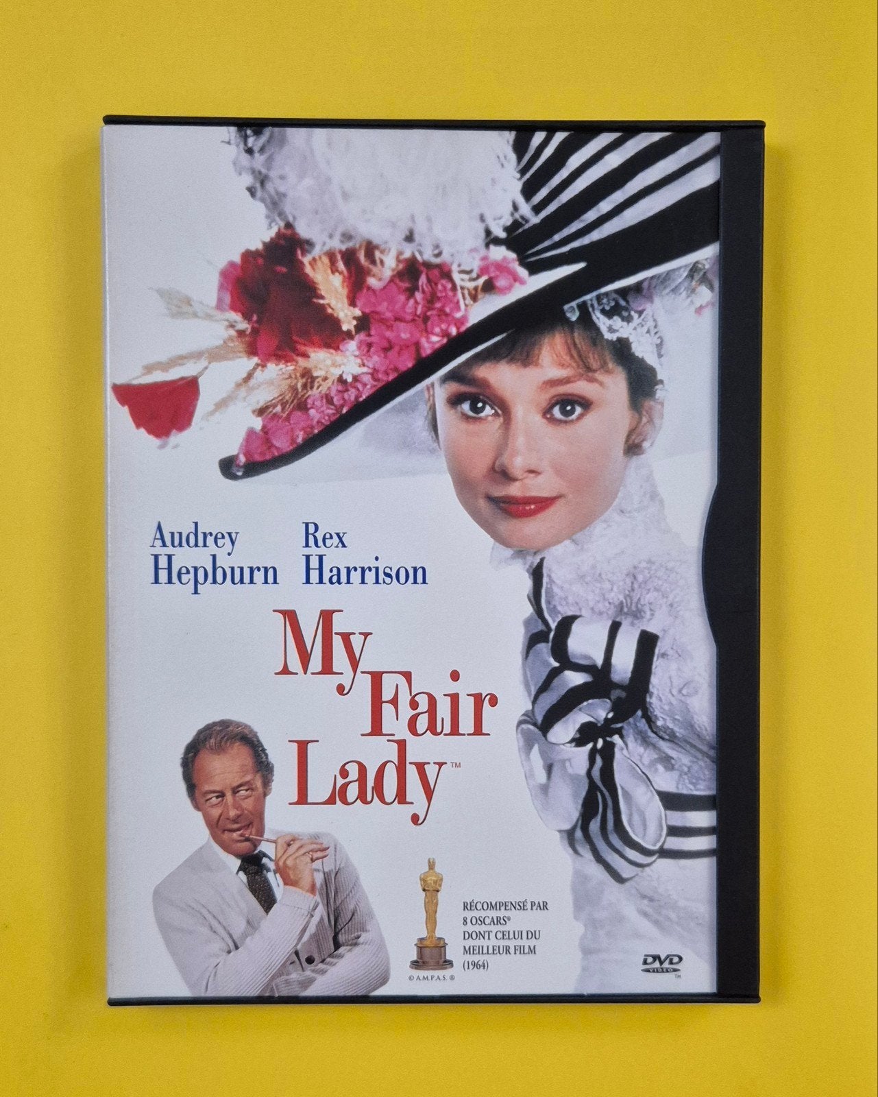 Snap Case DVD 📀 My fair lady - Audrey Hepburn - 1968, CD & DVD, Enlèvement ou Envoi, Anglais, Comme neuf, Allemand