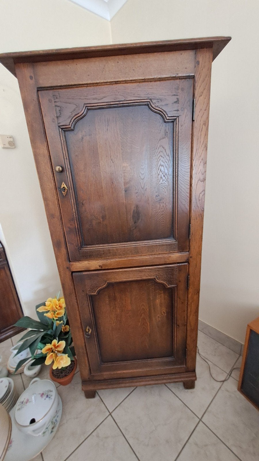 grote kast, Ophalen