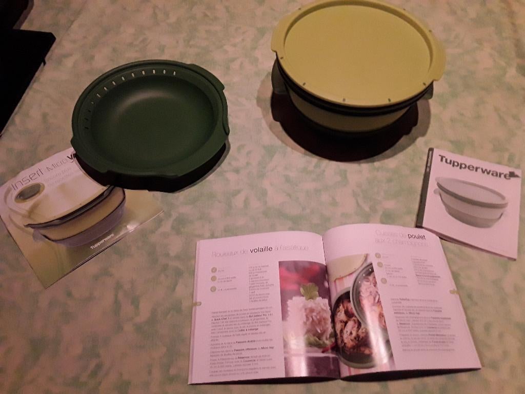 Micro vap tupperware état neuf, Enlèvement ou Envoi, Comme neuf, Vert